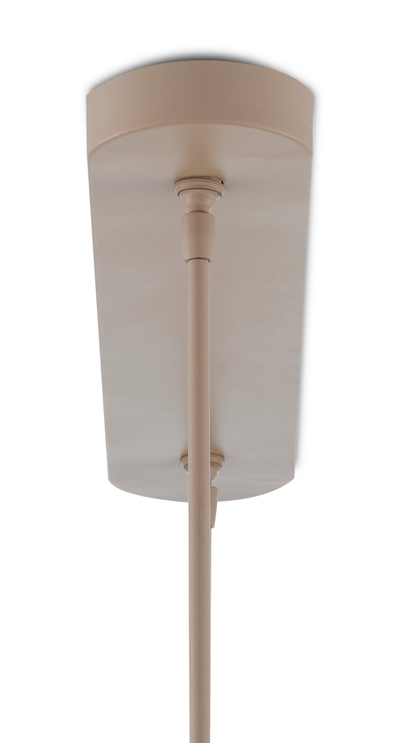 Currey and Company - 9000-0737 - Five Light Chandelier - Mereworth Collection - Natural Rope/Beige