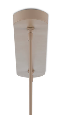 Currey and Company - 9000-0737 - Five Light Chandelier - Mereworth Collection - Natural Rope/Beige