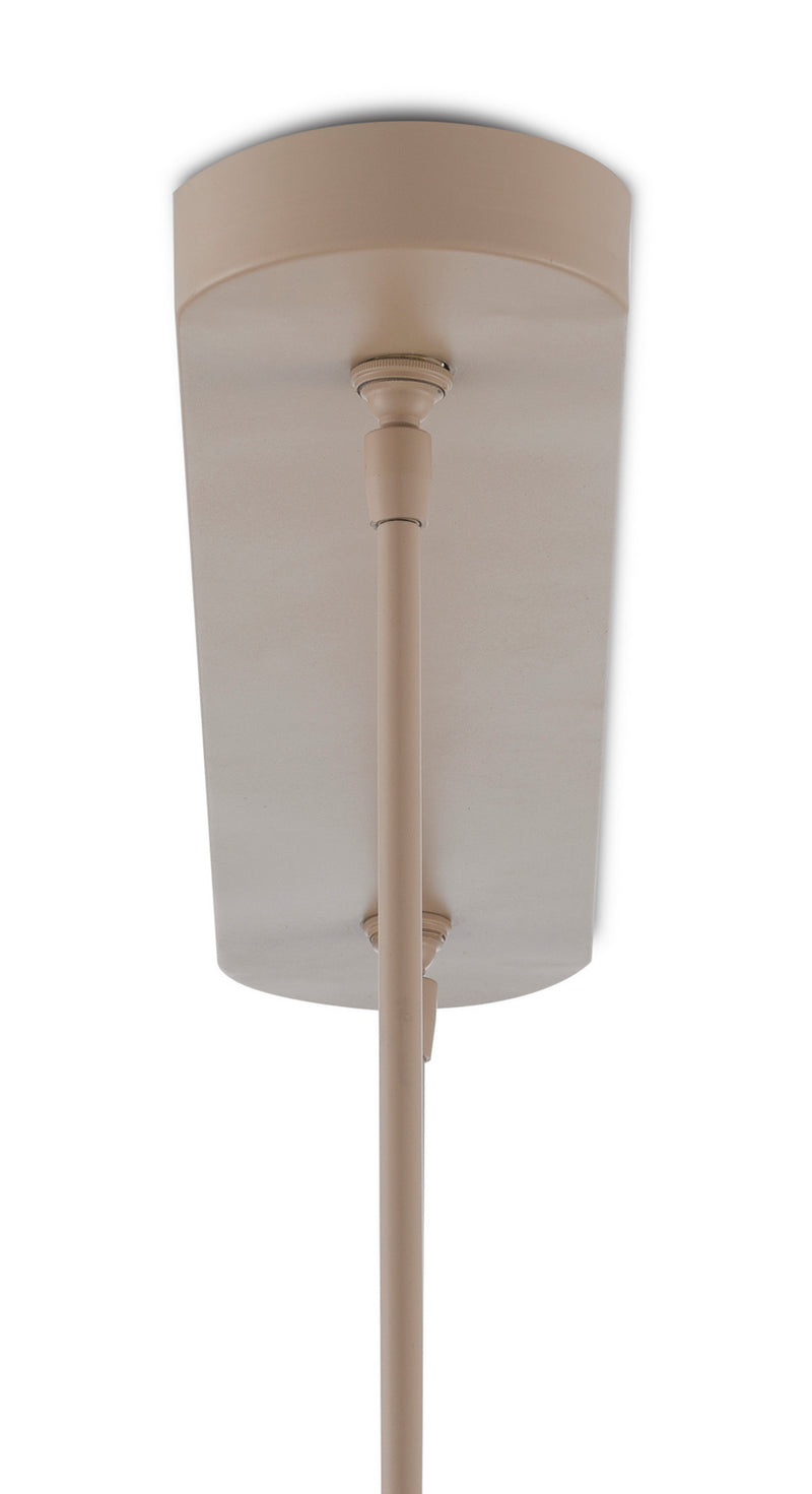 Currey and Company - 9000-0737 - Five Light Chandelier - Mereworth Collection - Natural Rope/Beige