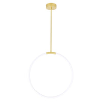 CWI Lighting - 1273P24-1-602 - LED Chandelier - Hoops - Satin Gold