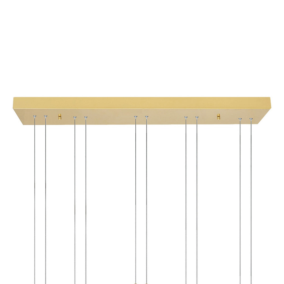 CWI Lighting - 1273P44-5-602-RC - LED Chandelier - Hoops - Satin Gold