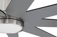 Craftmade - CHP60BNK9 - 60"Ceiling Fan - Champion - Brushed Polished Nickel