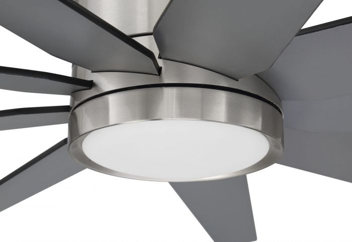 Craftmade - CHP60BNK9 - 60" Ceiling Fan - Champion - Brushed Polished Nickel