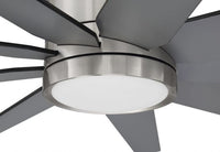 Craftmade - CHP60BNK9 - 60" Ceiling Fan - Champion - Brushed Polished Nickel