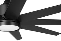 Craftmade - CHP60FB9 - 60"Ceiling Fan - Champion Indoor/Ourdoor - Flat Black