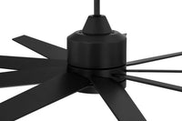 Craftmade - CHP60FB9 - 60" Ceiling Fan - Champion Indoor/Ourdoor - Flat Black