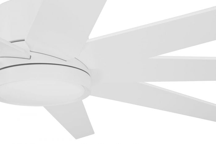 Craftmade - CHP60MWW9 - 60"Ceiling Fan - Champion Indoor/Ourdoor - Matte White