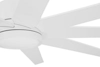 Craftmade - CHP60MWW9 - 60"Ceiling Fan - Champion Indoor/Ourdoor - Matte White
