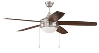 Craftmade - EPHA52BNK5 - 52" Ceiling Fan - Phaze Energy Star 5 - Brushed Polished Nickel