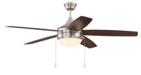 Craftmade - EPHA52BNK5 - 52" Ceiling Fan - Phaze Energy Star 5 - Brushed Polished Nickel
