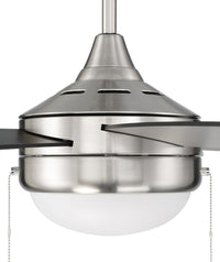 Craftmade - EPHA52BNK5-BNGW - 52" Ceiling Fan - Phaze Energy Star 5 - Brushed Polished Nickel
