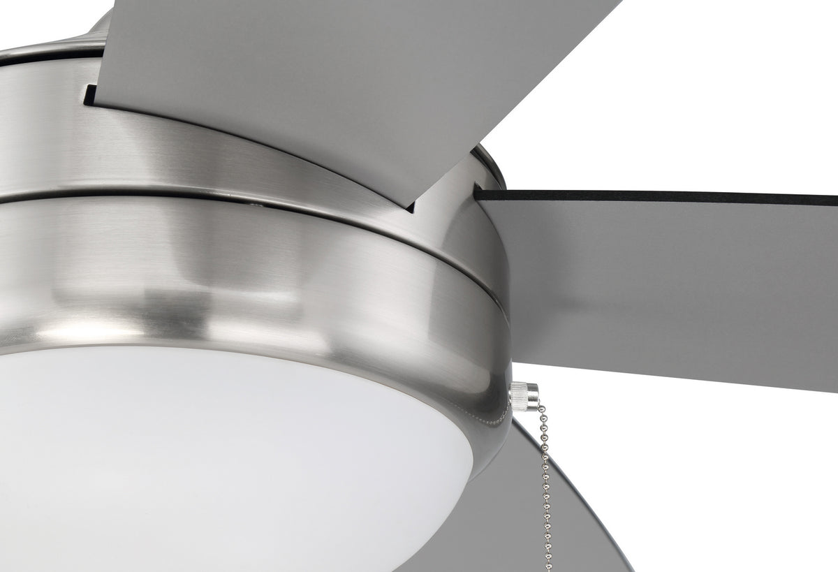 Craftmade - EPHA52BNK5-BNGW - 52" Ceiling Fan - Phaze Energy Star 5 - Brushed Polished Nickel