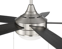 Craftmade - EPHA52BNK5-BNGW - 52" Ceiling Fan - Phaze Energy Star 5 - Brushed Polished Nickel