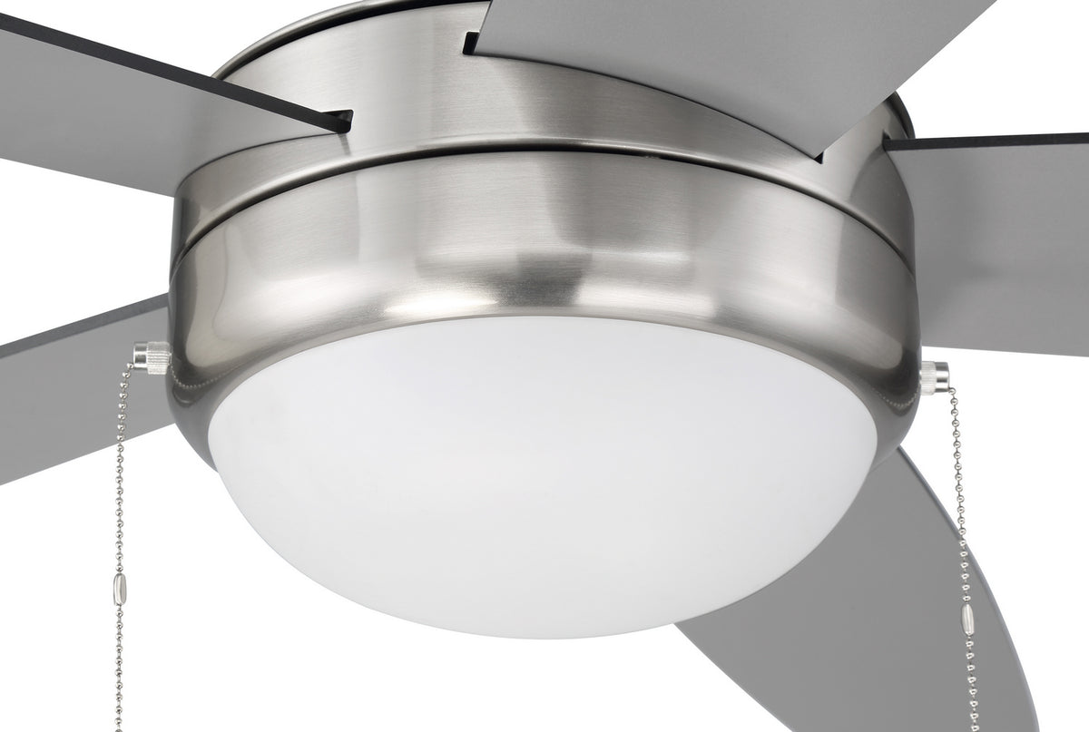 Craftmade - EPHA52BNK5-BNGW - 52" Ceiling Fan - Phaze Energy Star 5 - Brushed Polished Nickel