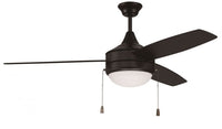 Craftmade - EPHA52FB3 - 52" Ceiling Fan - Phaze Energy Star 3 - Flat Black