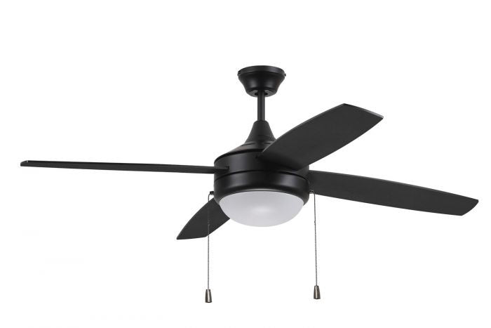 Craftmade - EPHA52FB4 - 52" Ceiling Fan - Phaze Energy Star 4 - Flat Black