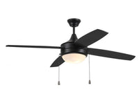 Craftmade - EPHA52FB4 - 52" Ceiling Fan - Phaze Energy Star 4 - Flat Black