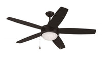 Craftmade - EPHA52FB5 - 52" Ceiling Fan - Phaze Energy Star 5 - Flat Black