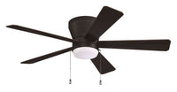 Craftmade - MER52FB5 - 52"Ceiling Fan - Merit - Flat Black