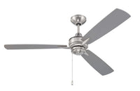 Craftmade - MOT52BNK3 - 52" Ceiling Fan - Moto - Brushed Polished Nickel