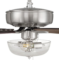 Craftmade - P101BNK5-52DWGWN - 52" Ceiling Fan - Pro Plus 101 - Brushed Polished Nickel