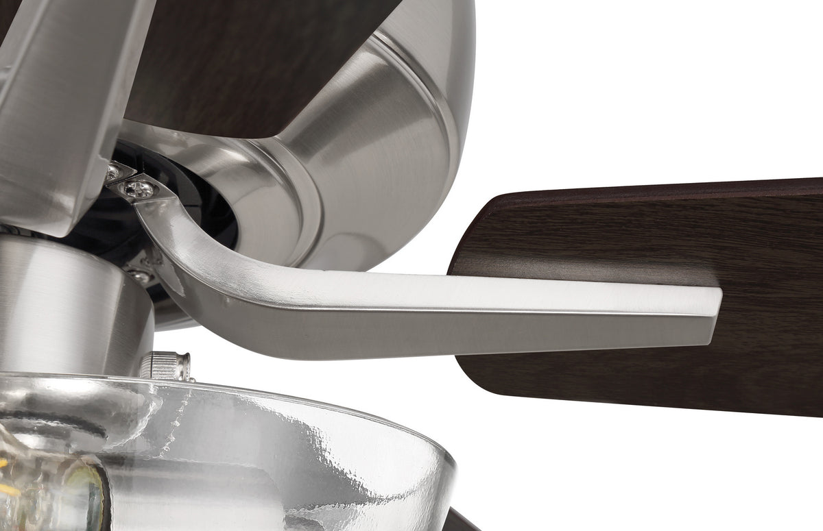 Craftmade - P101BNK5-52DWGWN - 52" Ceiling Fan - Pro Plus 101 - Brushed Polished Nickel