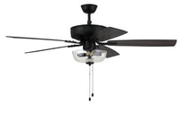 Craftmade - P101FB5-52FBGW - 52" Ceiling Fan - Pro Plus 101 - Flat Black