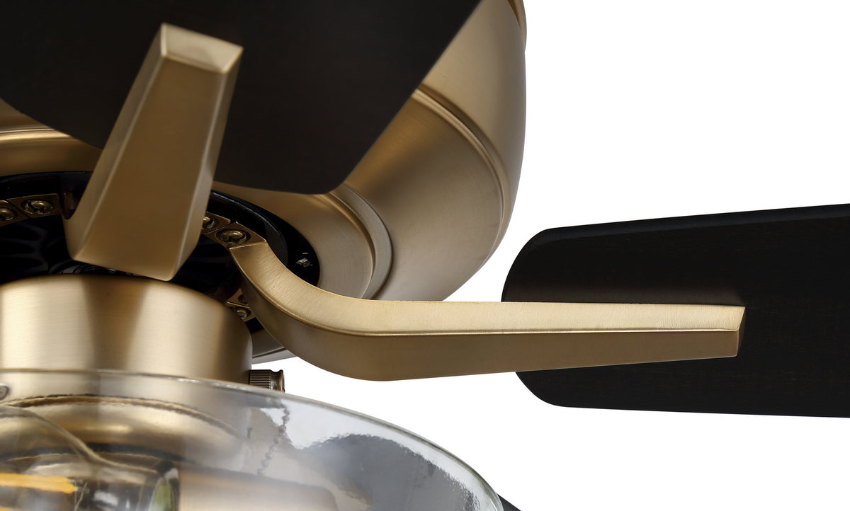 Craftmade - P101SB5-52BWNFB - 52" Ceiling Fan - Pro Plus 101 - Satin Brass