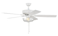 Craftmade - P101W5-52WWOK - 52" Ceiling Fan - Pro Plus 101 - White