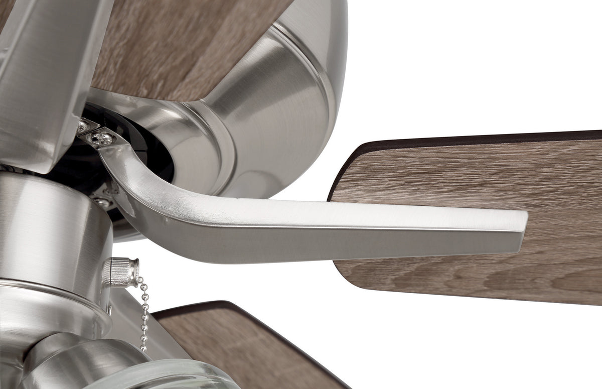 Craftmade - P104BNK5-52DWGWN - 52" Ceiling Fan - Pro Plus 104 - Brushed Polished Nickel