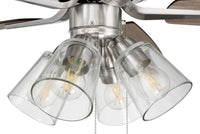 Craftmade - P104BNK5-52DWGWN - 52" Ceiling Fan - Pro Plus 104 - Brushed Polished Nickel