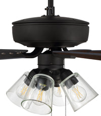 Craftmade - P104ESP5-52ESPWLN - 52" Ceiling Fan - Pro Plus 104 - Espresso