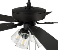 Craftmade - P104ESP5-52ESPWLN - 52" Ceiling Fan - Pro Plus 104 - Espresso