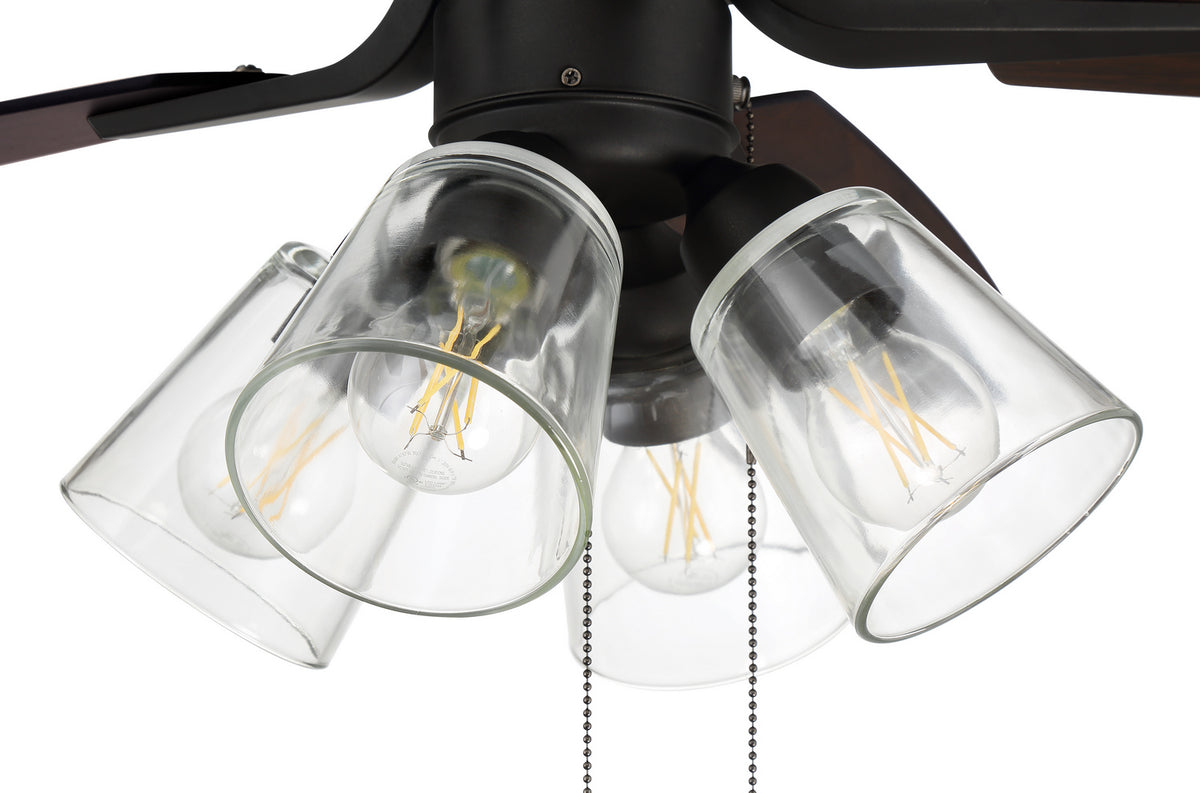 Craftmade - P104ESP5-52ESPWLN - 52" Ceiling Fan - Pro Plus 104 - Espresso