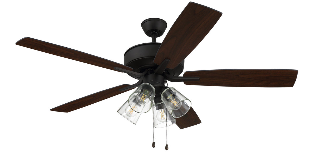 Craftmade - P104ESP5-52ESPWLN - 52" Ceiling Fan - Pro Plus 104 - Espresso