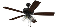 Craftmade - P104ESP5-52ESPWLN - 52" Ceiling Fan - Pro Plus 104 - Espresso