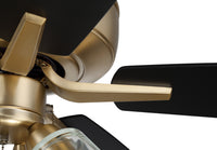 Craftmade - P104SB5-52BWNFB - 52" Ceiling Fan - Pro Plus 104 - Satin Brass
