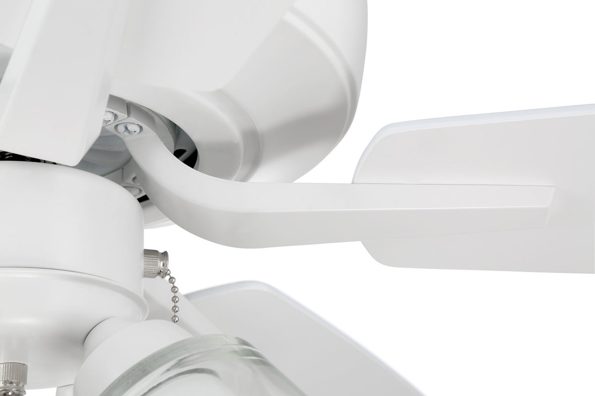 Craftmade - P104W5-52WWOK - 52" Ceiling Fan - Pro Plus 104 - White