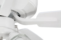 Craftmade - P104W5-52WWOK - 52" Ceiling Fan - Pro Plus 104 - White