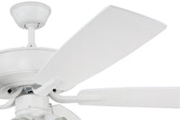 Craftmade - P104W5-52WWOK - 52" Ceiling Fan - Pro Plus 104 - White