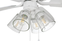 Craftmade - P104W5-52WWOK - 52" Ceiling Fan - Pro Plus 104 - White