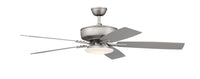Craftmade - P112BN5-52BNGW - 52" Ceiling Fan - Pro Plus 112 - Brushed Nickel