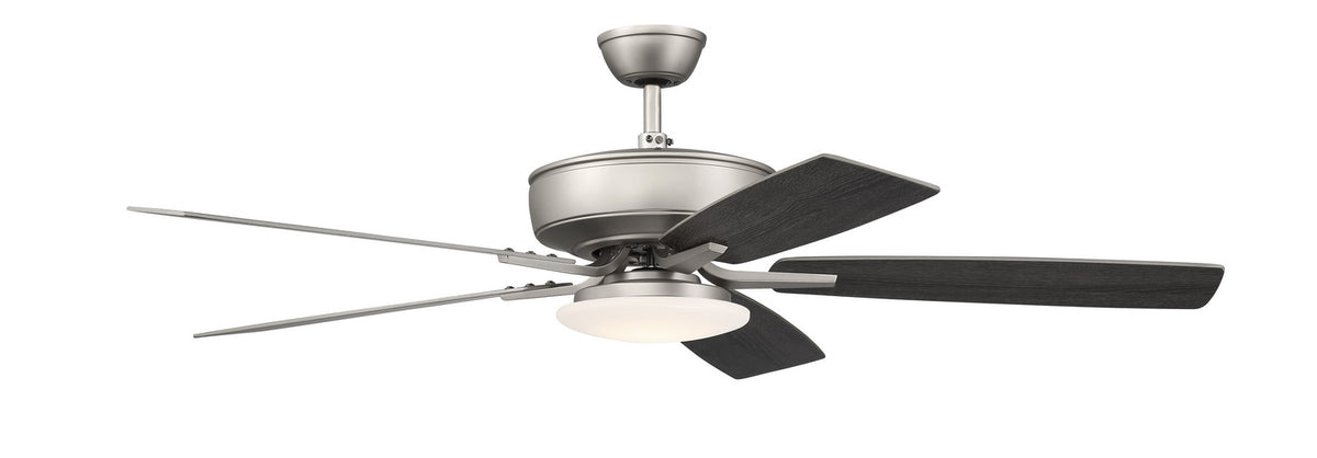Craftmade - P112BN5-52BNGW - 52" Ceiling Fan - Pro Plus 112 - Brushed Nickel