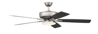 Craftmade - P112BN5-52BNGW - 52" Ceiling Fan - Pro Plus 112 - Brushed Nickel