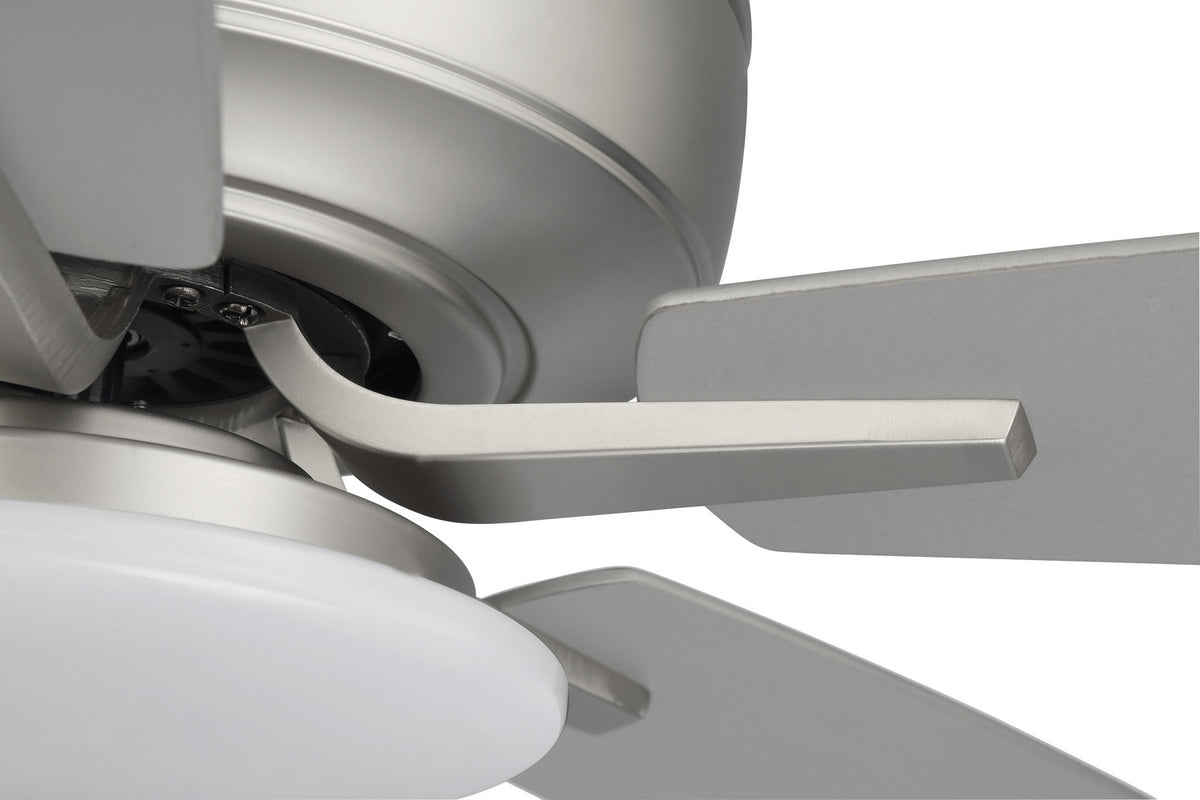 Craftmade - P112BN5-52BNGW - 52" Ceiling Fan - Pro Plus 112 - Brushed Nickel