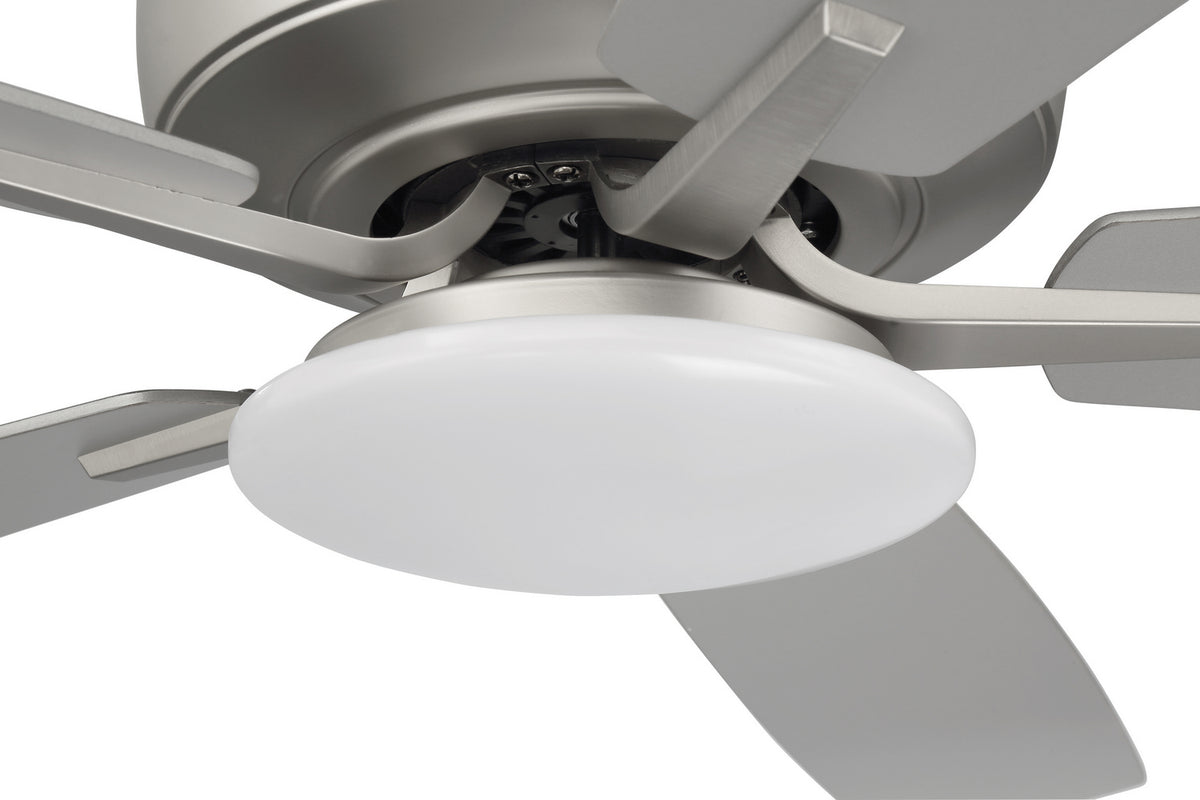Craftmade - P112BN5-52BNGW - 52" Ceiling Fan - Pro Plus 112 - Brushed Nickel