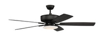 Craftmade - P112FB5-52FBGW - 52" Ceiling Fan - Pro Plus 112 - Flat Black