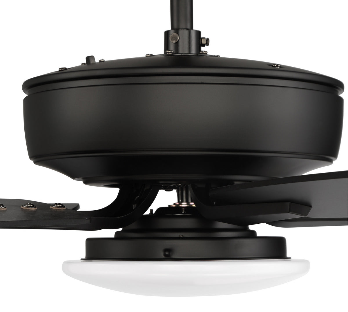 Craftmade - P112FB5-52FBGW - 52" Ceiling Fan - Pro Plus 112 - Flat Black