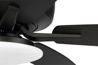 Craftmade - P112FB5-52FBGW - 52" Ceiling Fan - Pro Plus 112 - Flat Black