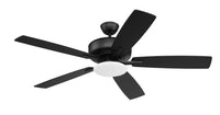 Craftmade - P112FB5-52FBGW - 52" Ceiling Fan - Pro Plus 112 - Flat Black